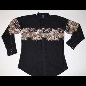 Panhandle Slim Rodeo Western Snap Button Up